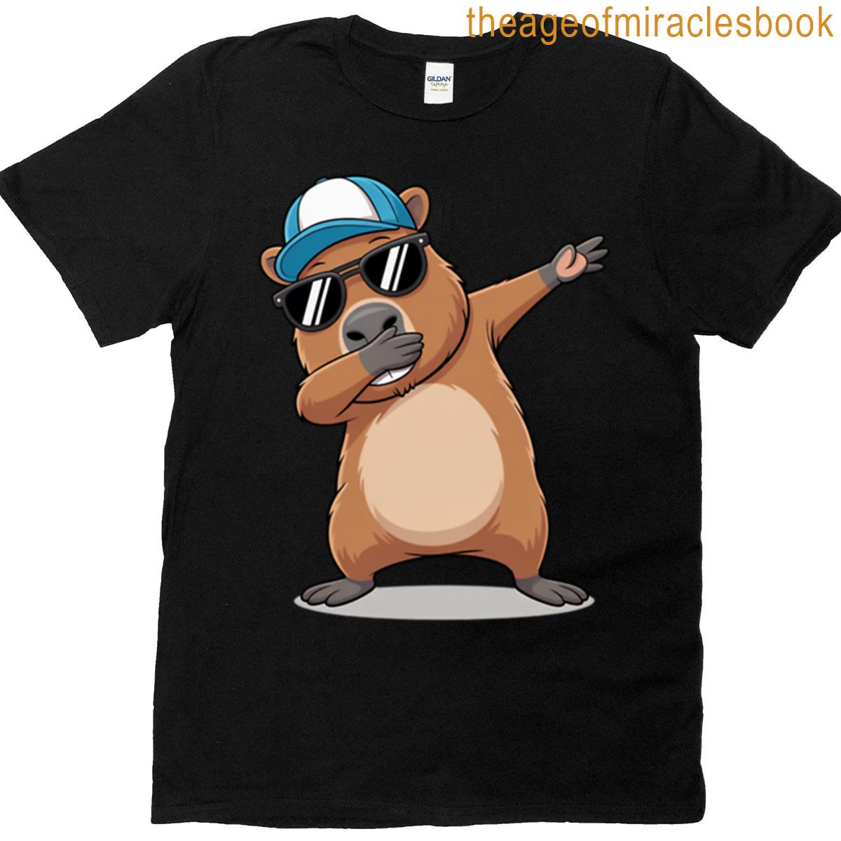 Capybara Dab Oversized T-shirt