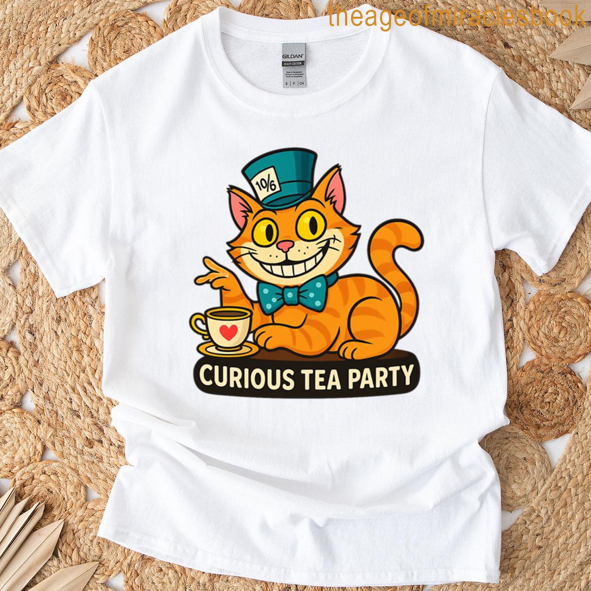 Curious Wonderland Tea Party T-shirt