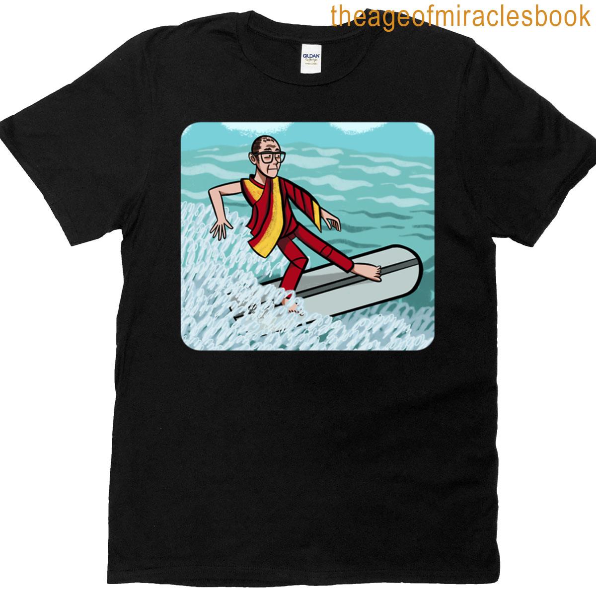 Dalai Lama Surfer T-shirt