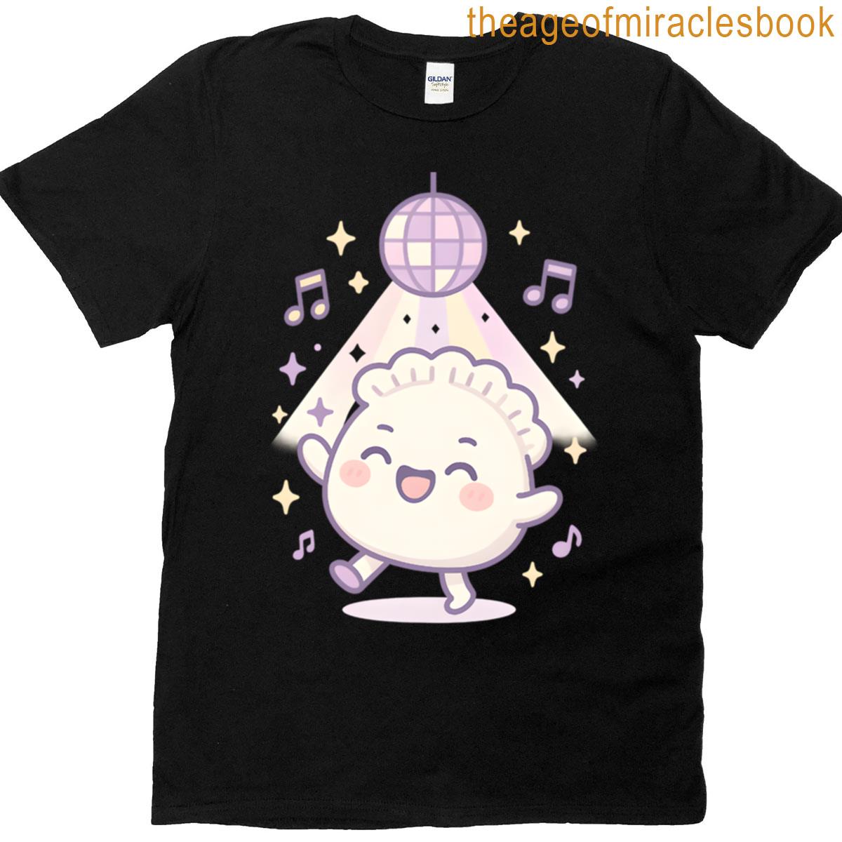 Dancing Dumpling At A Disco Party T-shirt