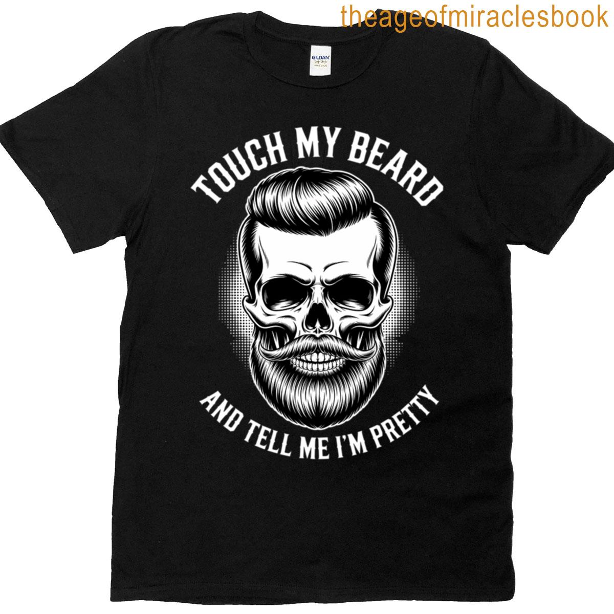Funny Beard Skull Joke T-shirt