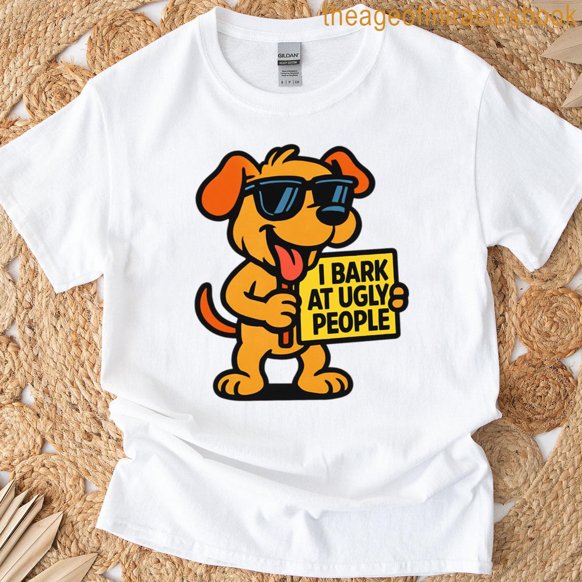 Funny Cartoon Dog T-shirt