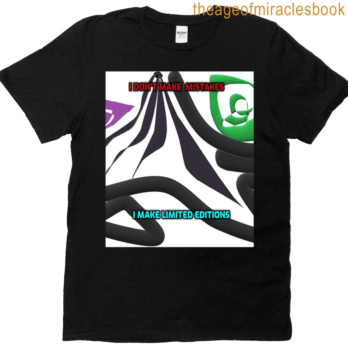 Funny Saying 3 Color Abstract T-shirt