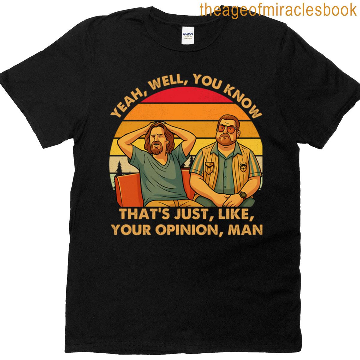 Retro Sunset Couch Dudes Funny Quote T-shirt