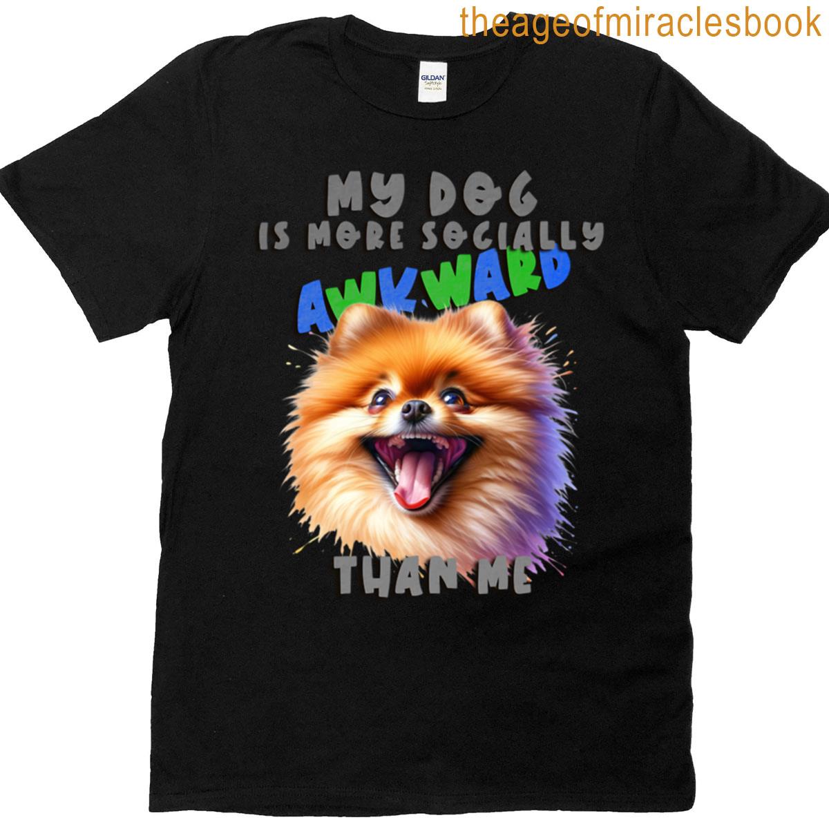 Socially Awkward Pomeranian T-shirt