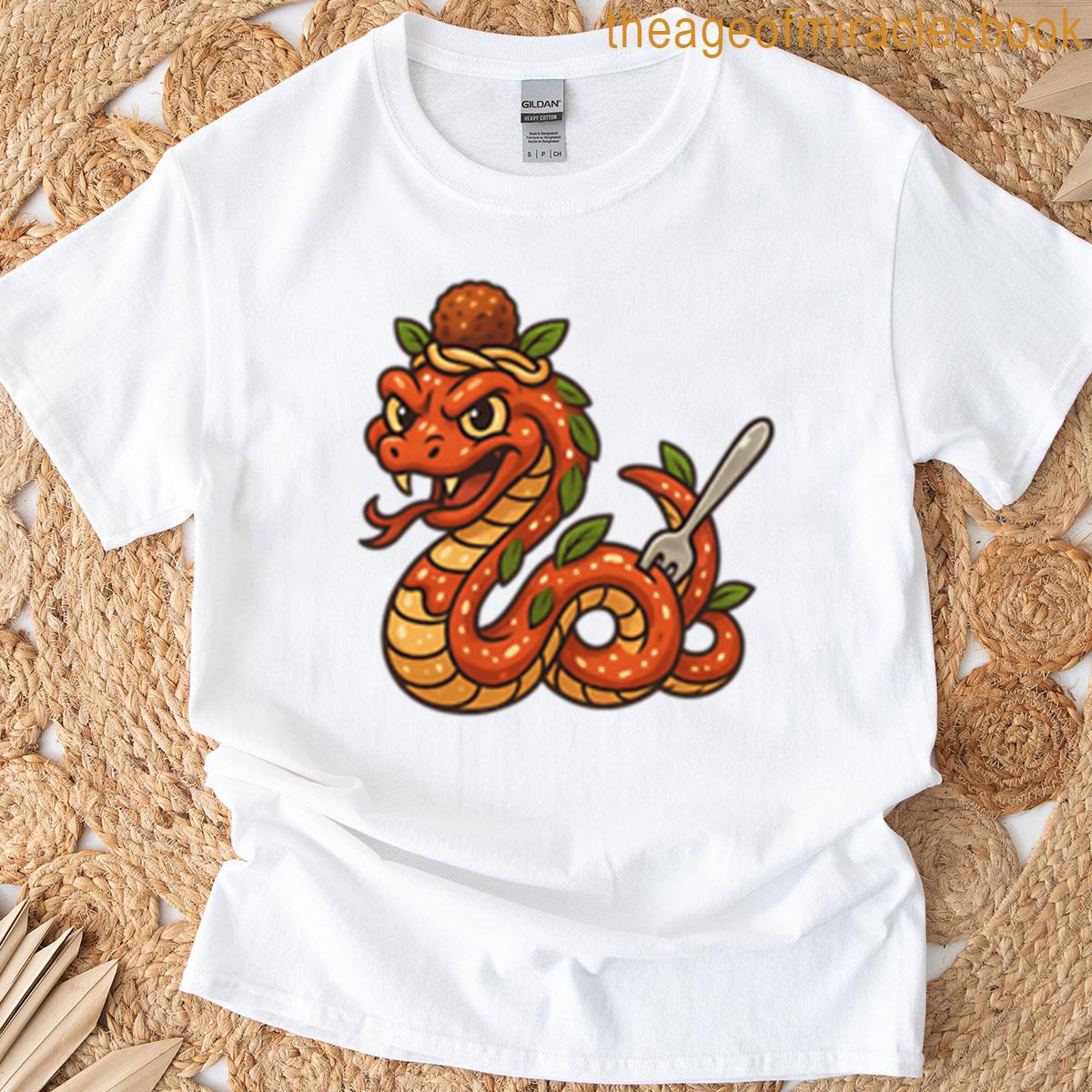 Spaghetti Snake Wild Pasta Beast T-shirt