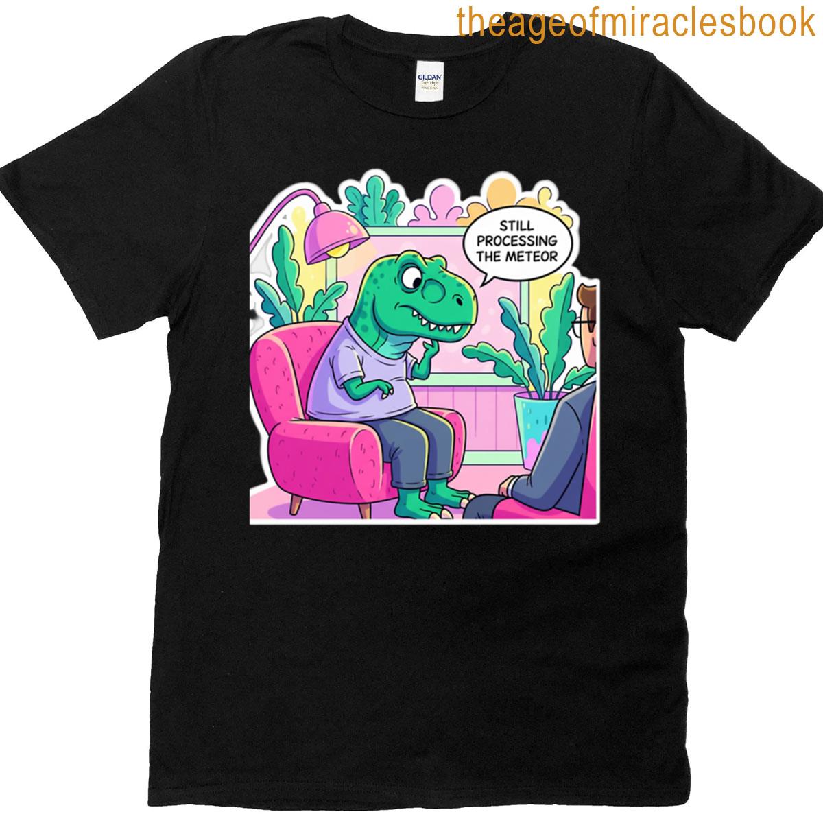 Still Processing The Meteor Oversized T-shirt