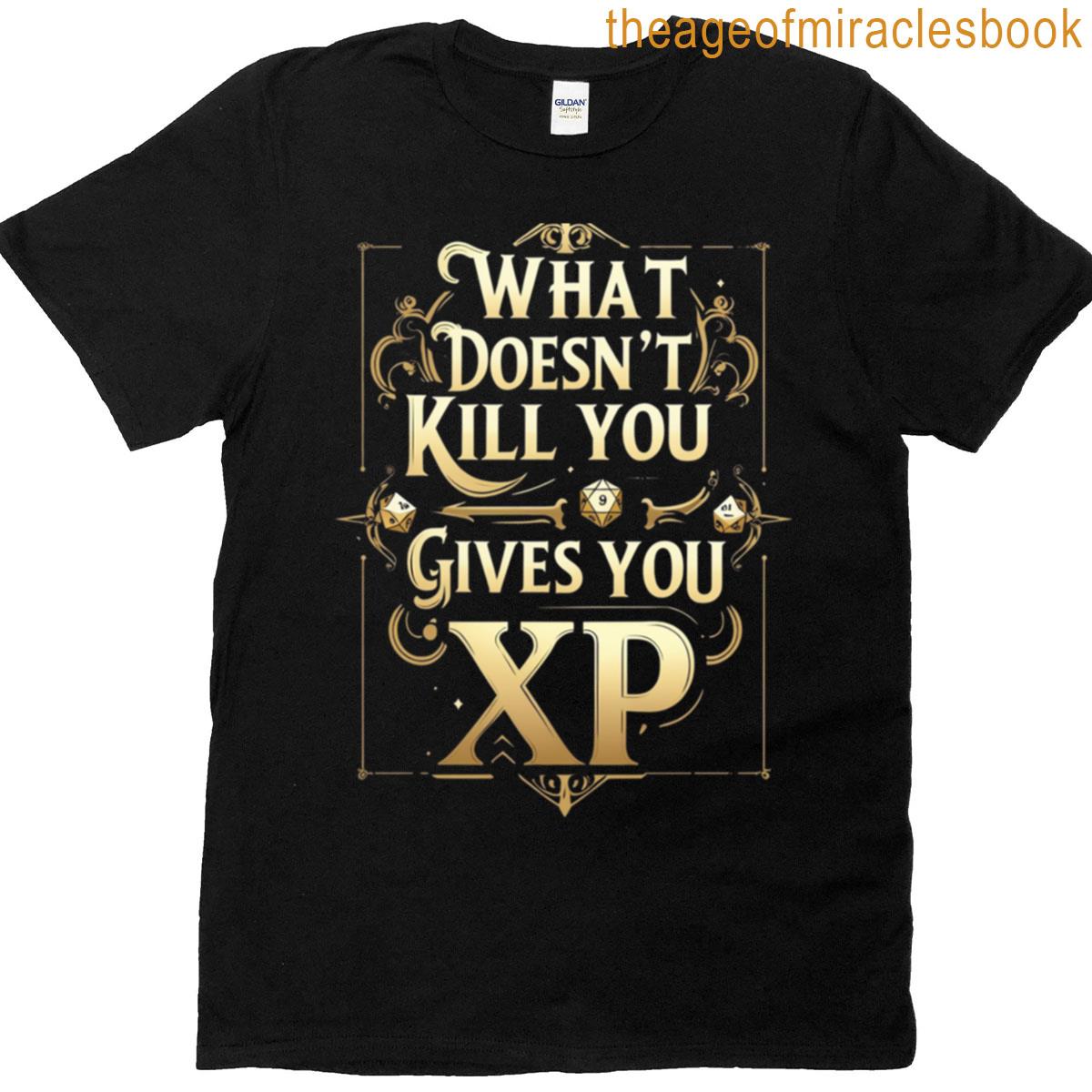 What Doesnt Kill You – Gives You Xp T-shirt