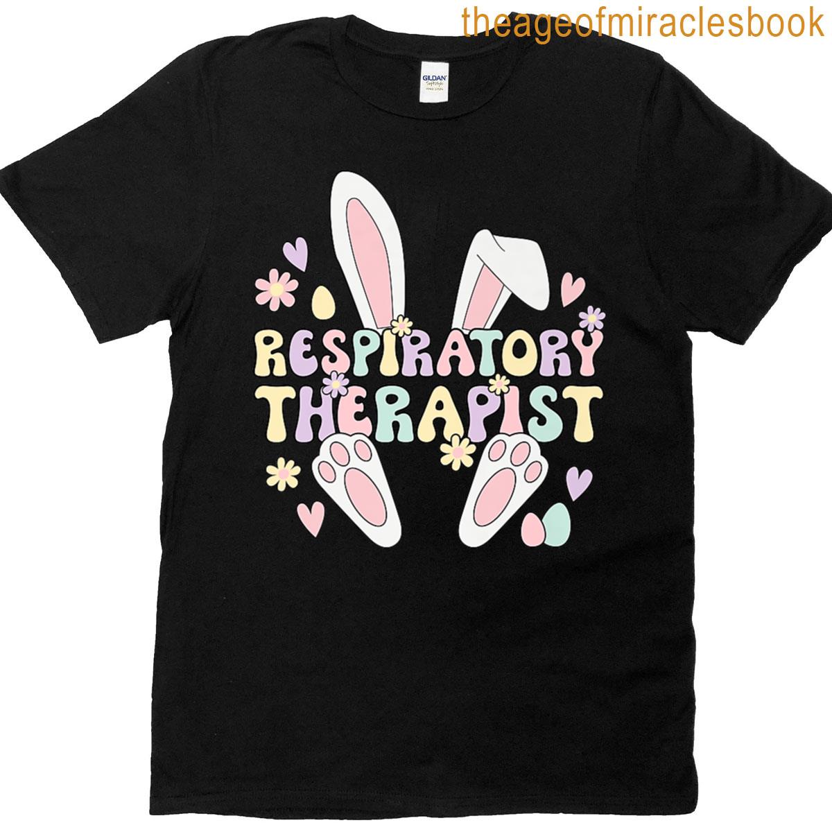 Easter Bunny Respiratory Therapist Easter Day Premium T-shirt