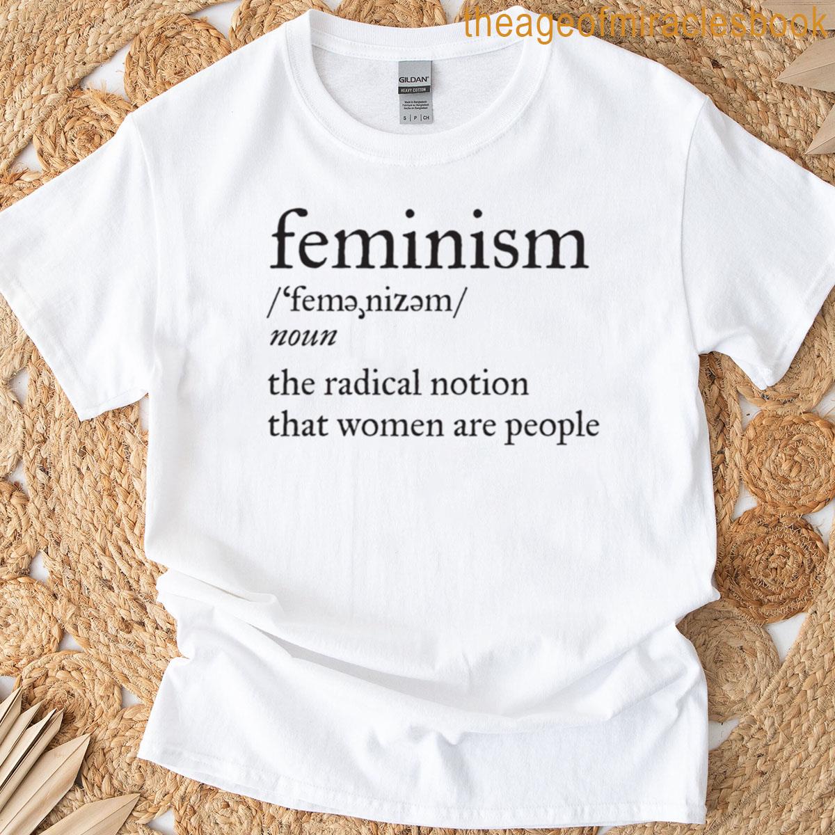 Funny Sarcastic Feminist Definition T-shirt
