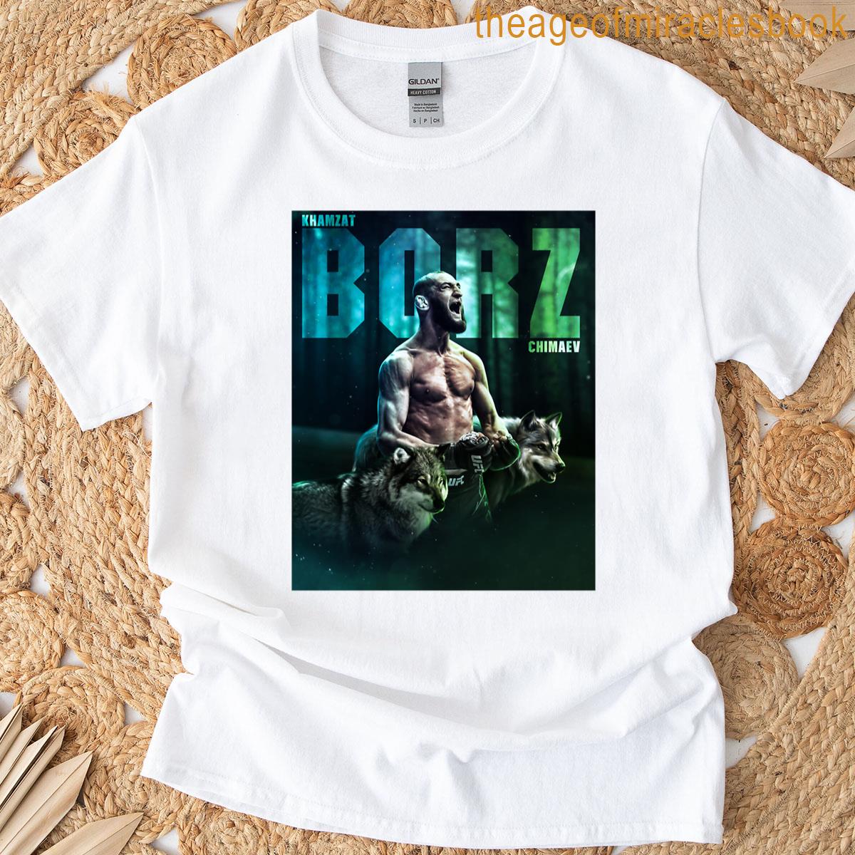 Khamzat Chimaev Sticker T-shirt