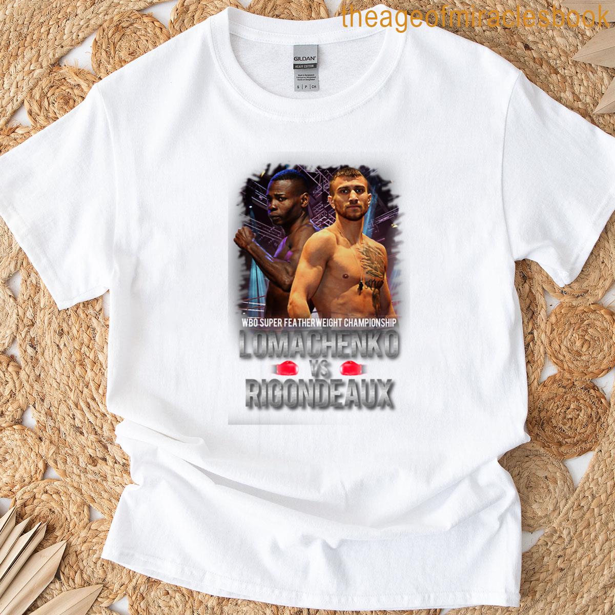 Lomachenko Vs Rigondeaux 2 Sticker T-shirt