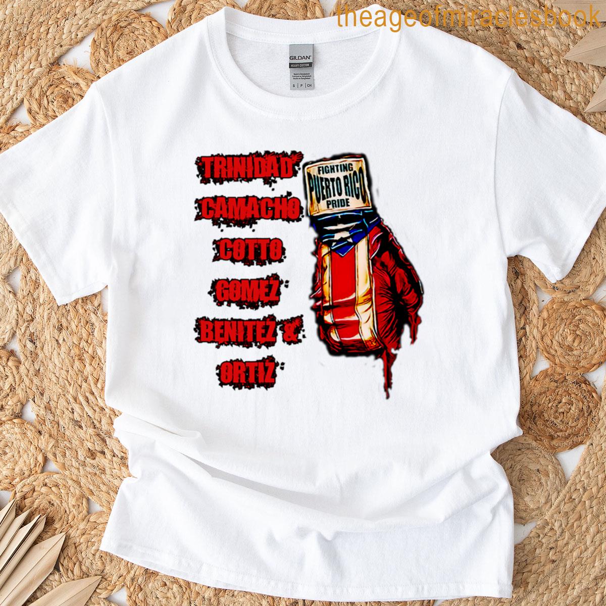 Puerto Rican Boxing Legends Oversized T-shirt