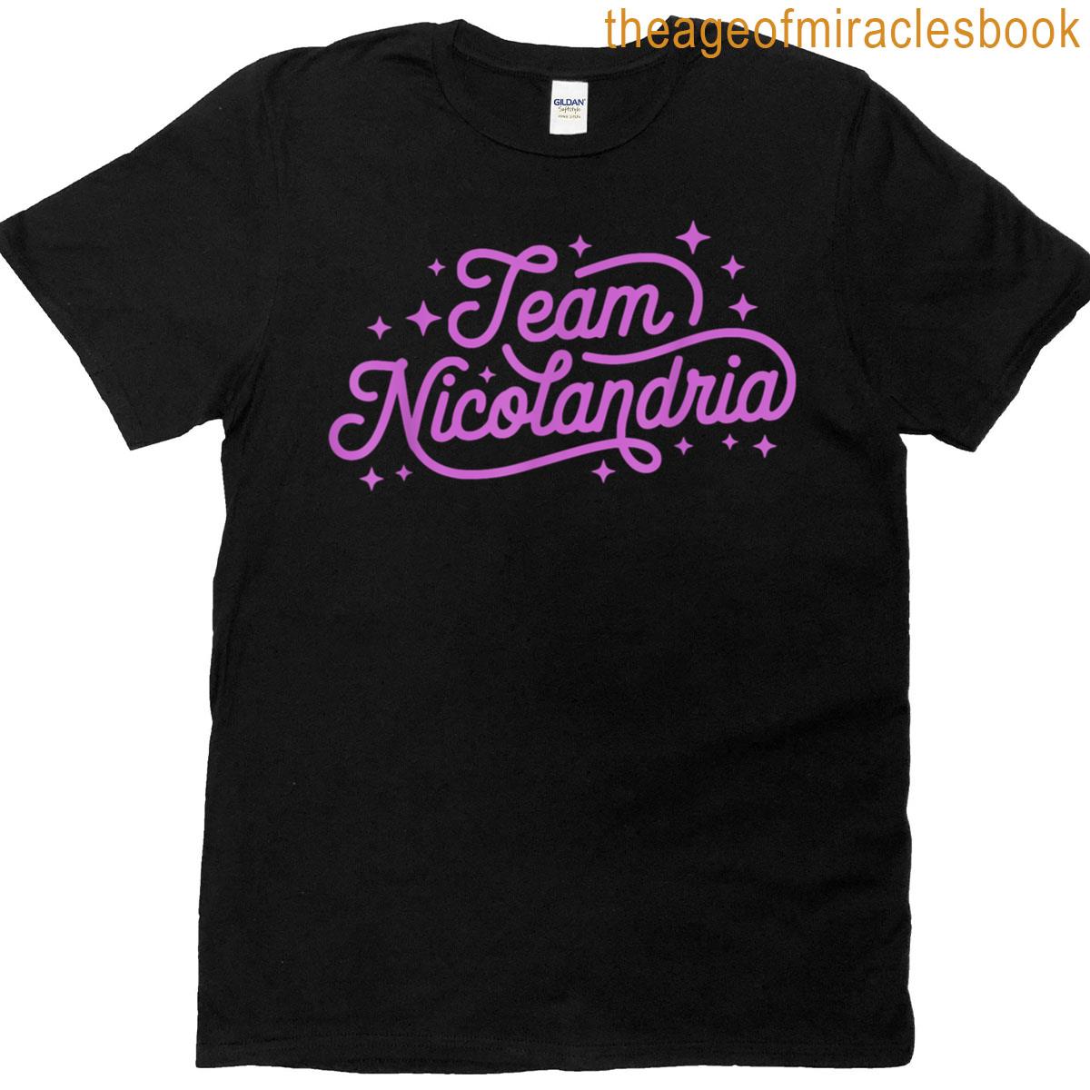 Team Nicolandria Couple T-shirt