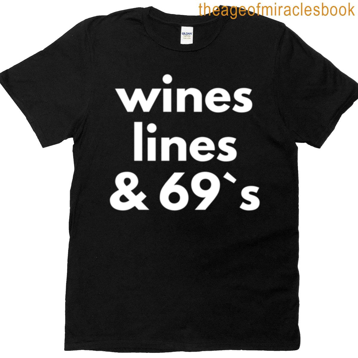 Wines Lines 69s T-shirt