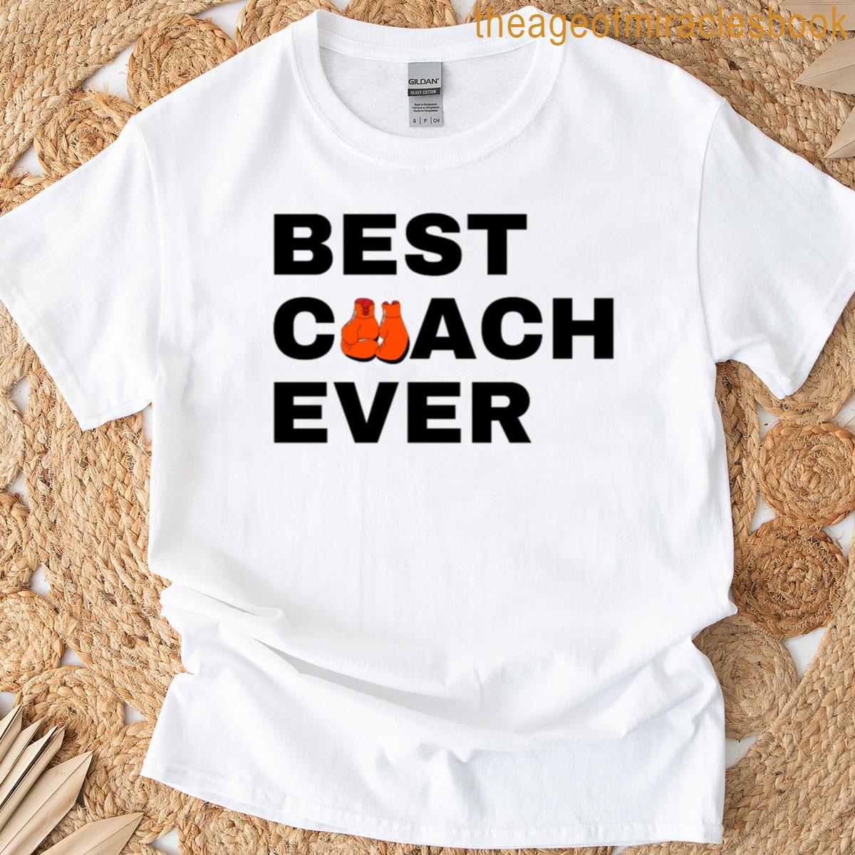 Best Coach Ever Boxing – Black T-shirt