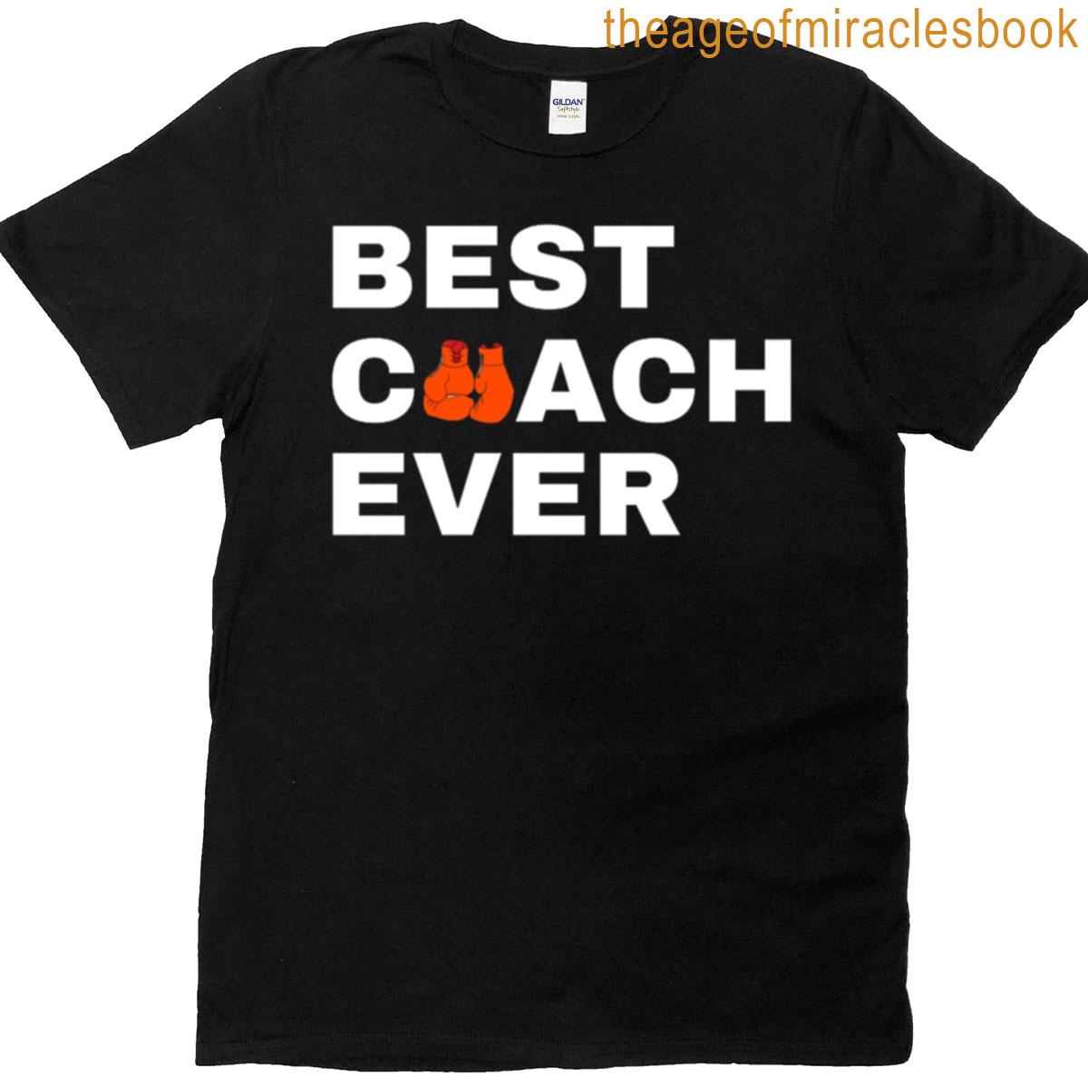Best Coach Ever Boxing – White T-shirt
