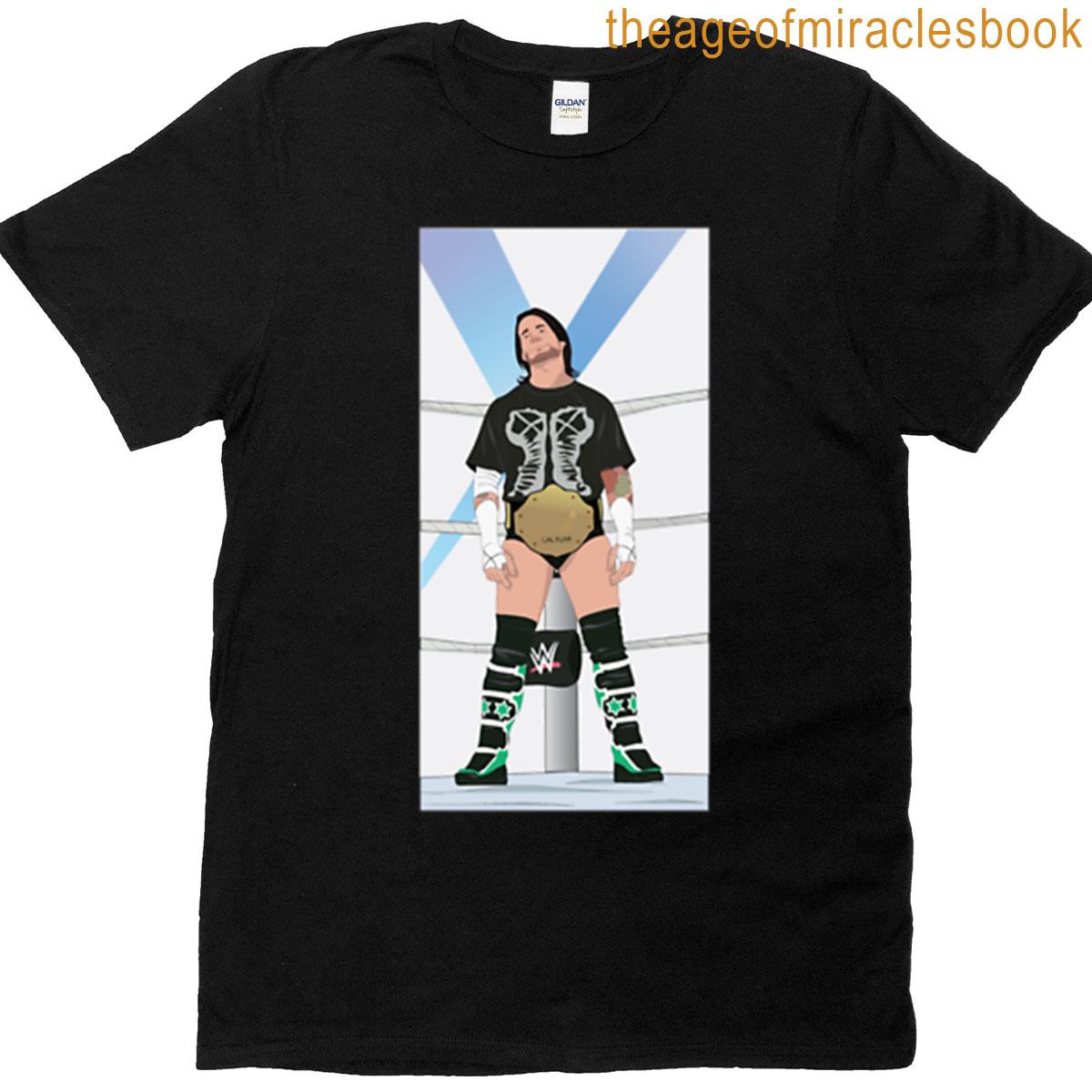 Cm Punk With Background Premium T-shirt