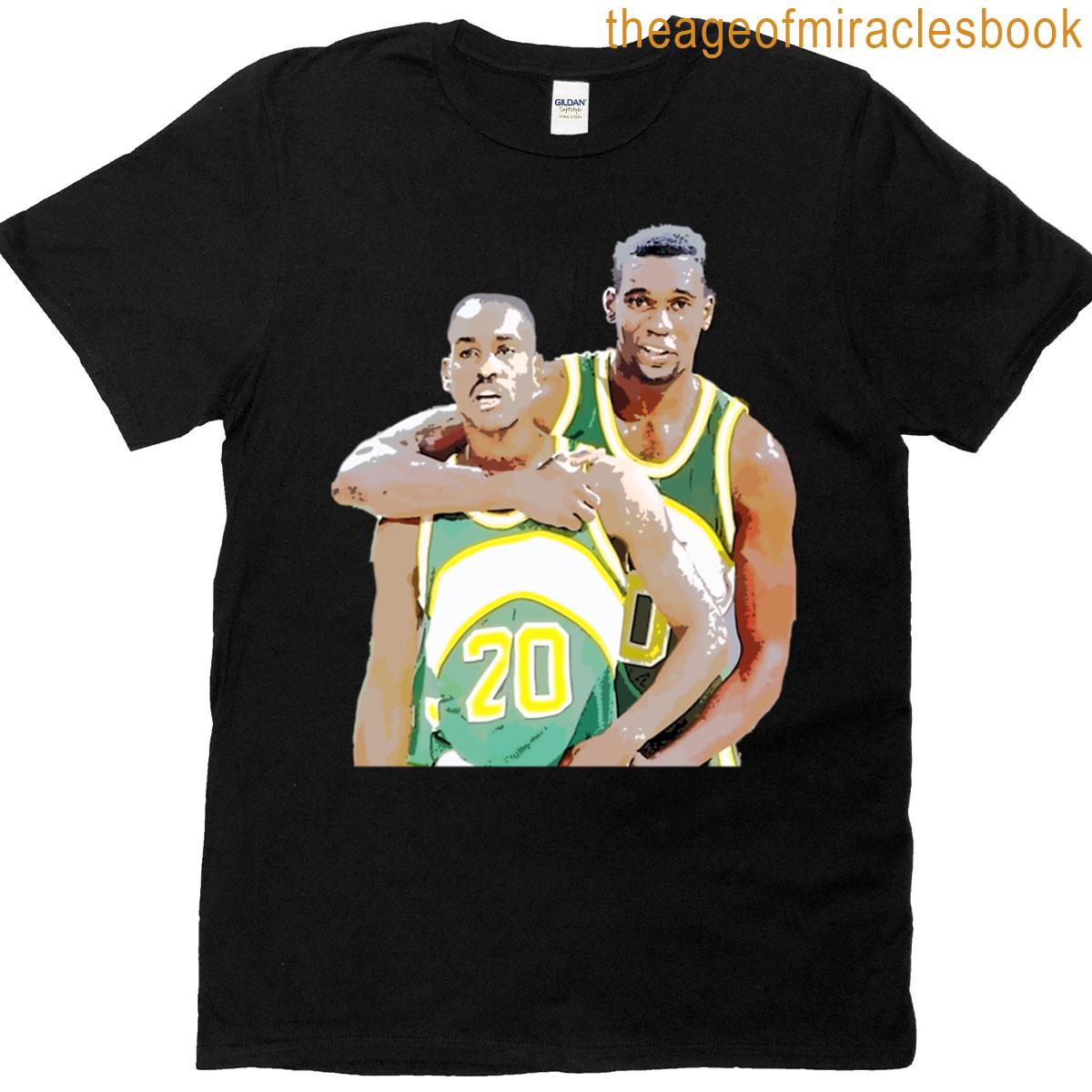 Gary Payton Shawn Kemp T-shirt