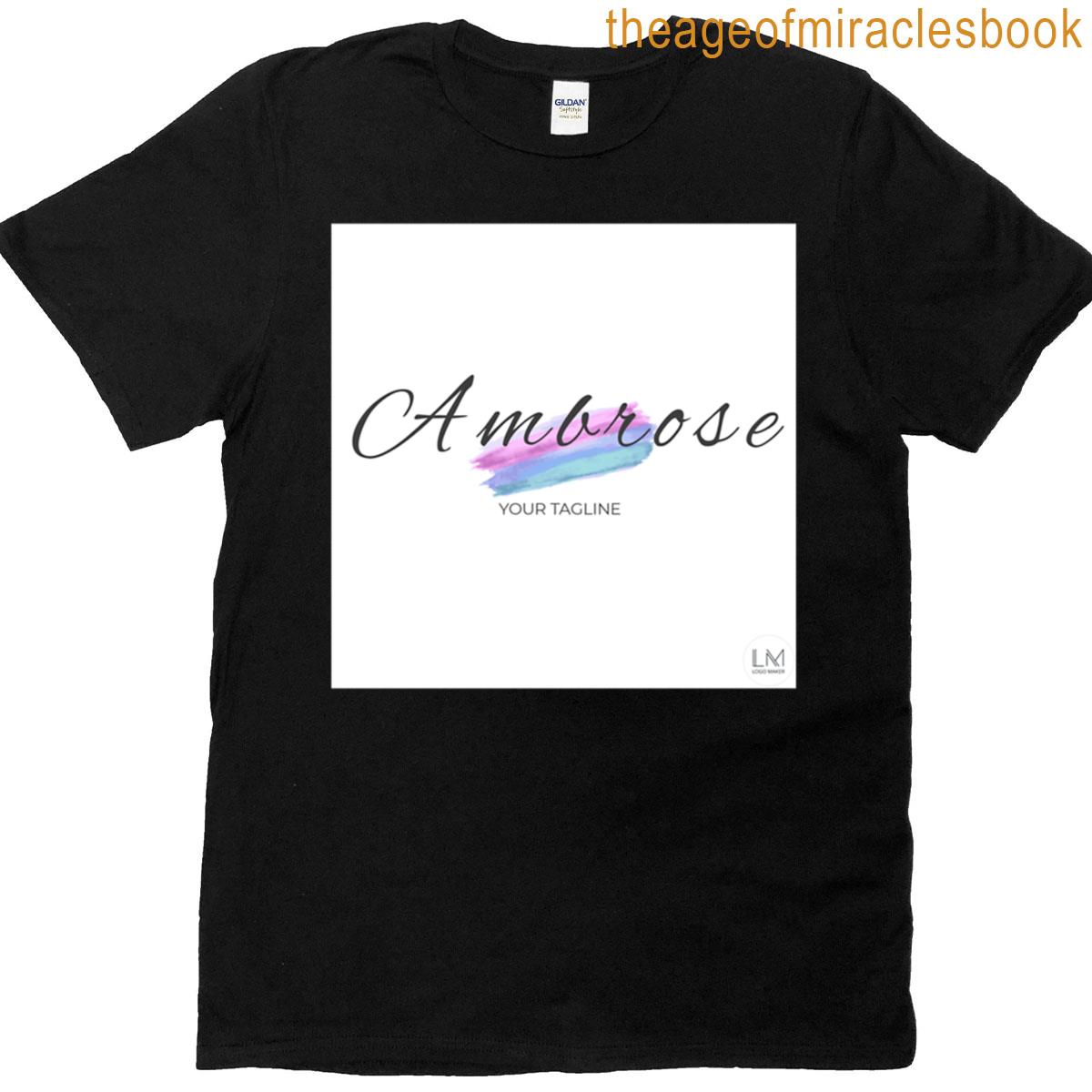 I Designing Ambrose In Redbubble Oversized T-shirt