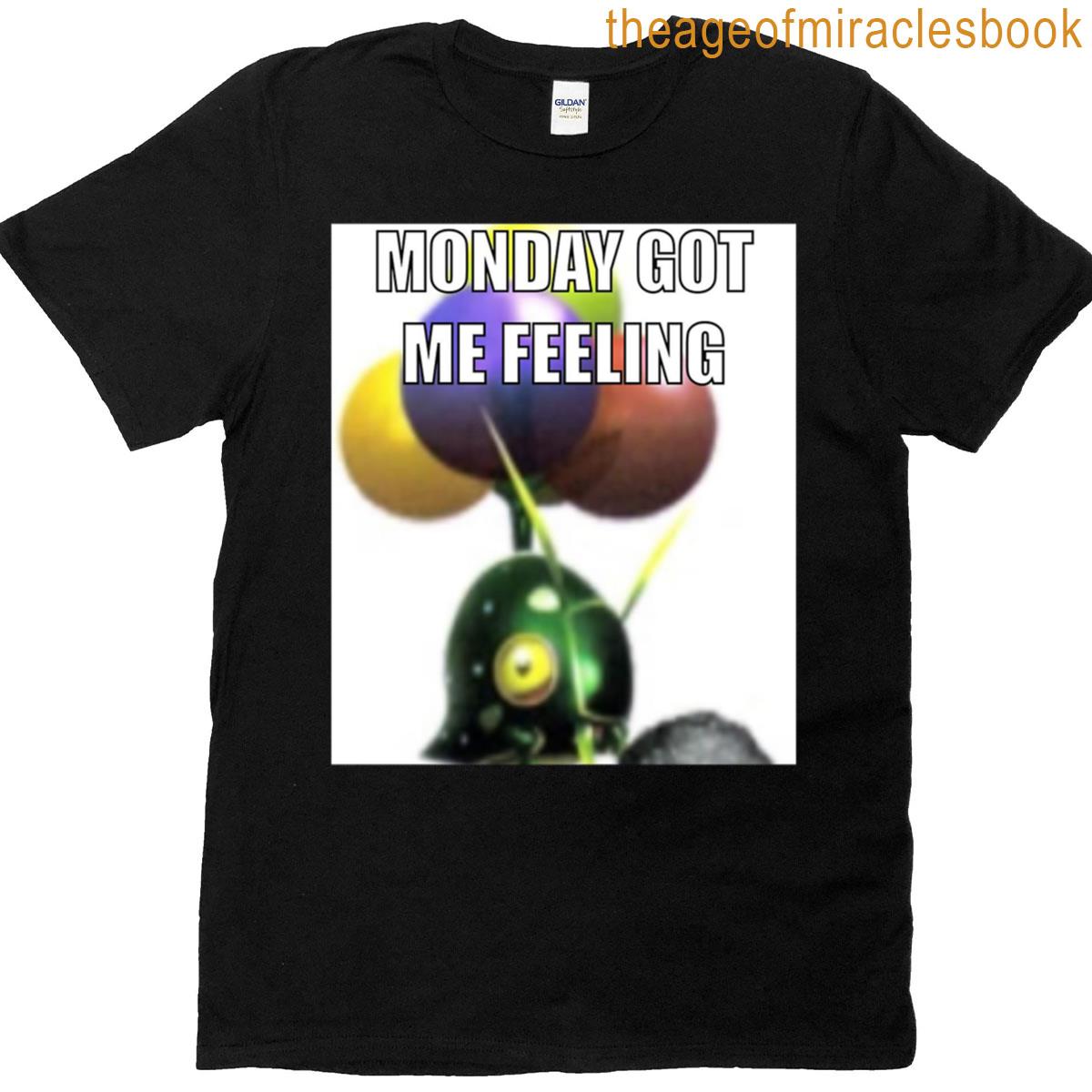 Monday Got Me Feeling Pikmin T-shirt