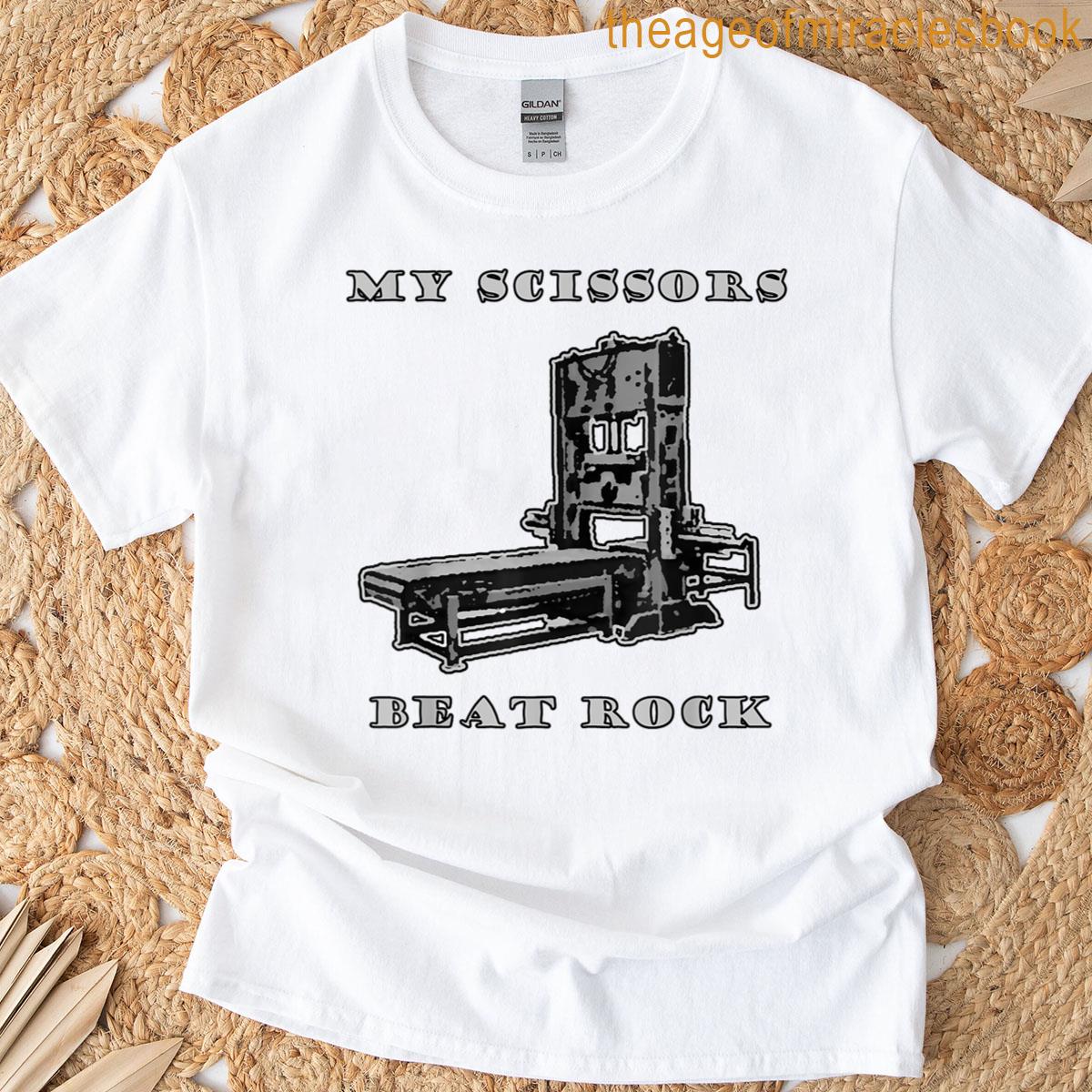 My Scissors Beat Rock T-shirt
