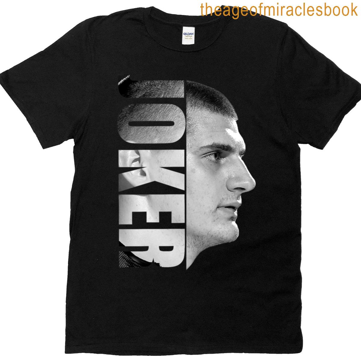 Nikola Jokic – Black White T-shirt