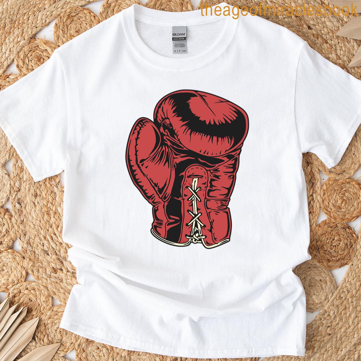 Red Boxing Gloves Boxing Lovers T-shirt