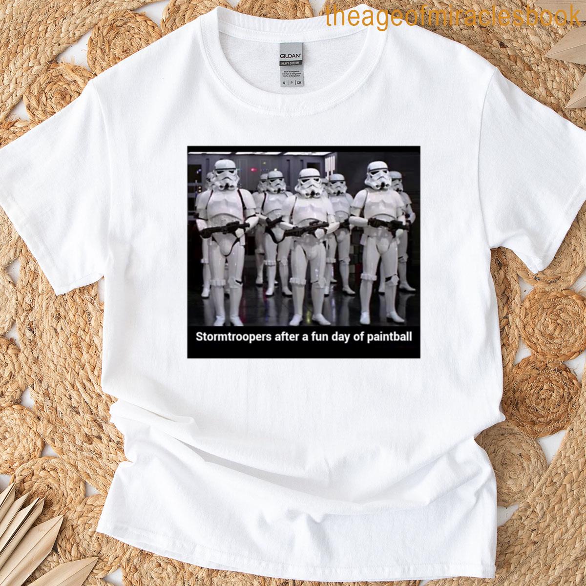 Stormtroopers Paintballing T-shirt