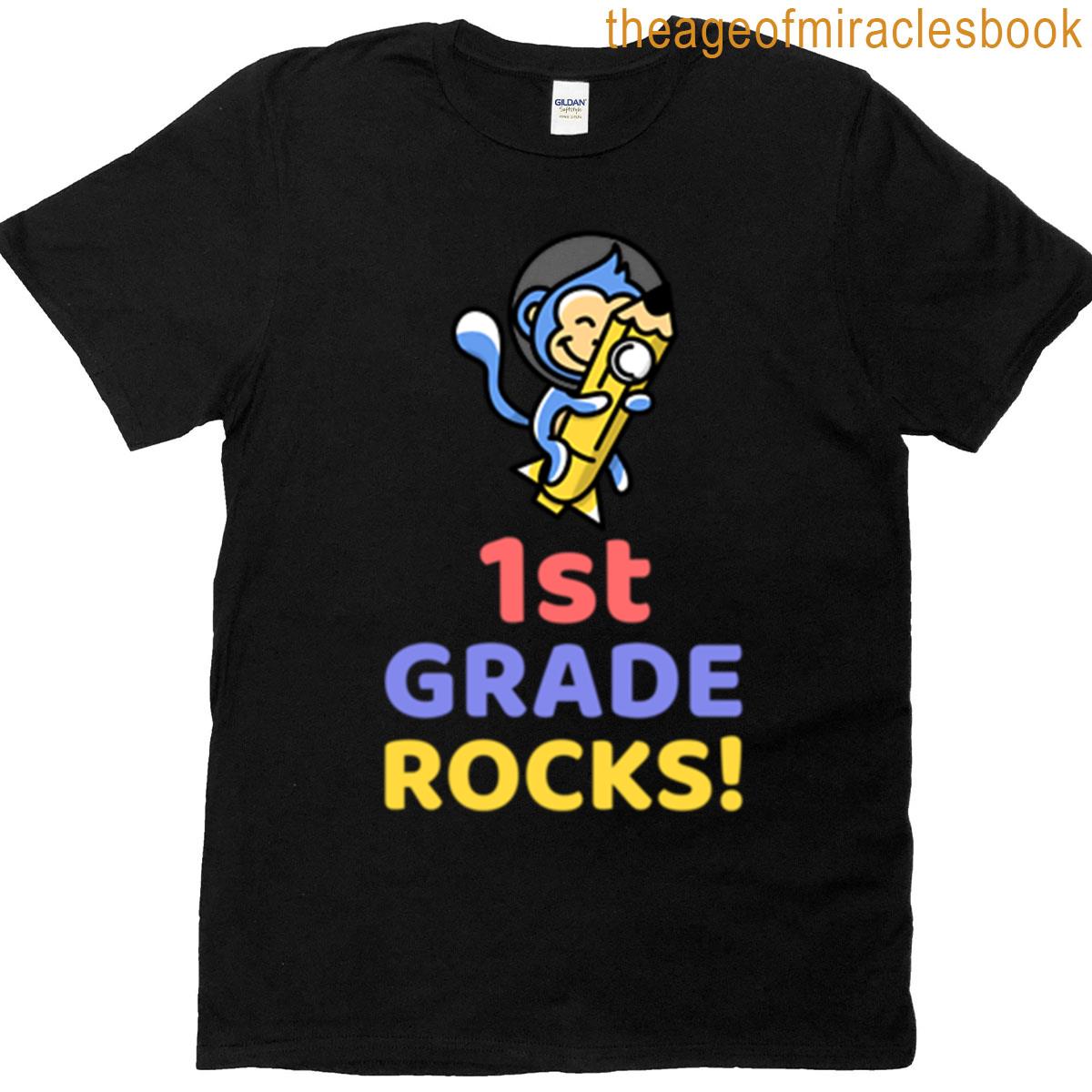 1st Grade Rocks T-shirt