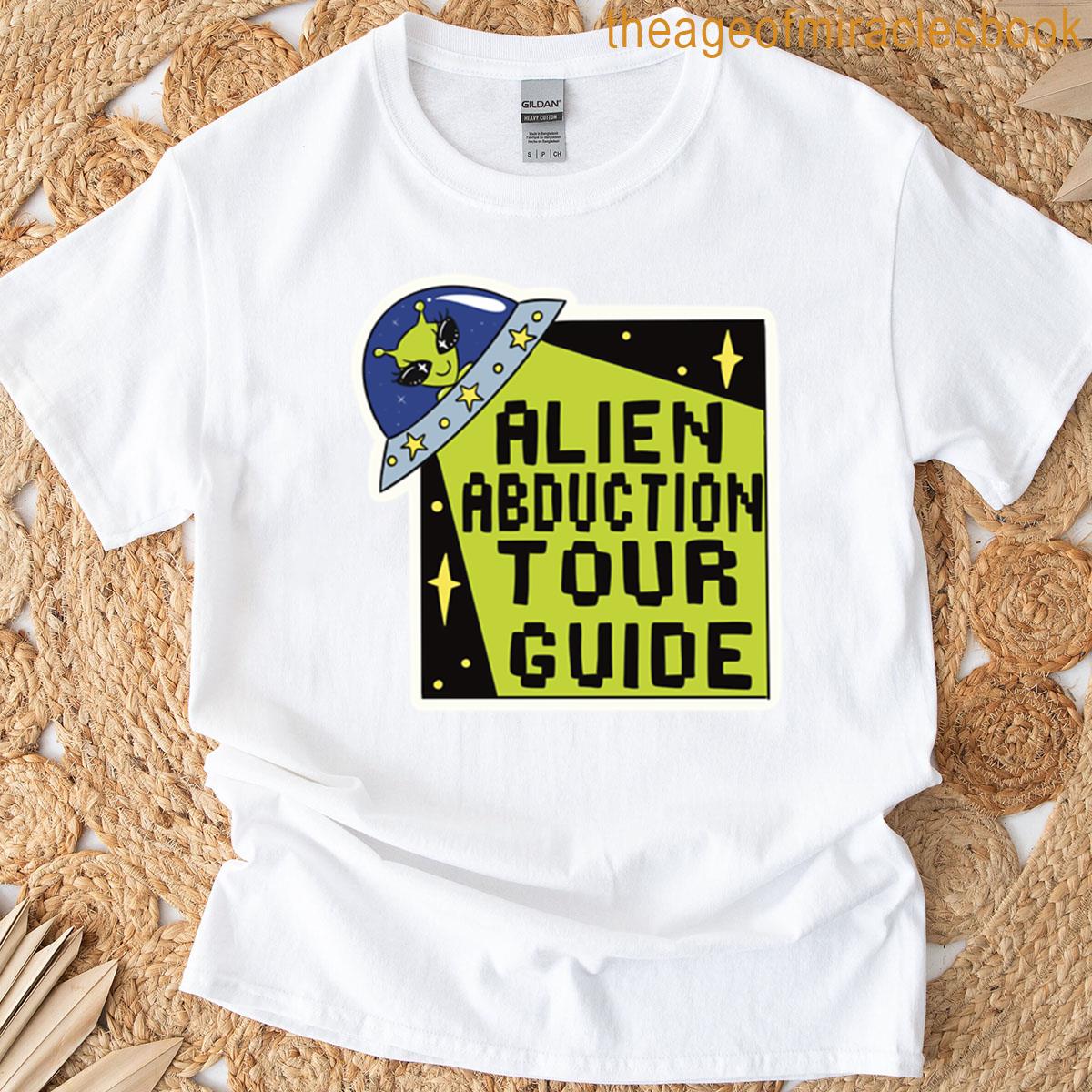 Alien Abduction Tour Guide Ufo T-shirt