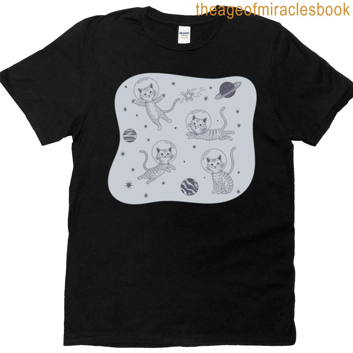Astronaut Cats Oversized T-shirt