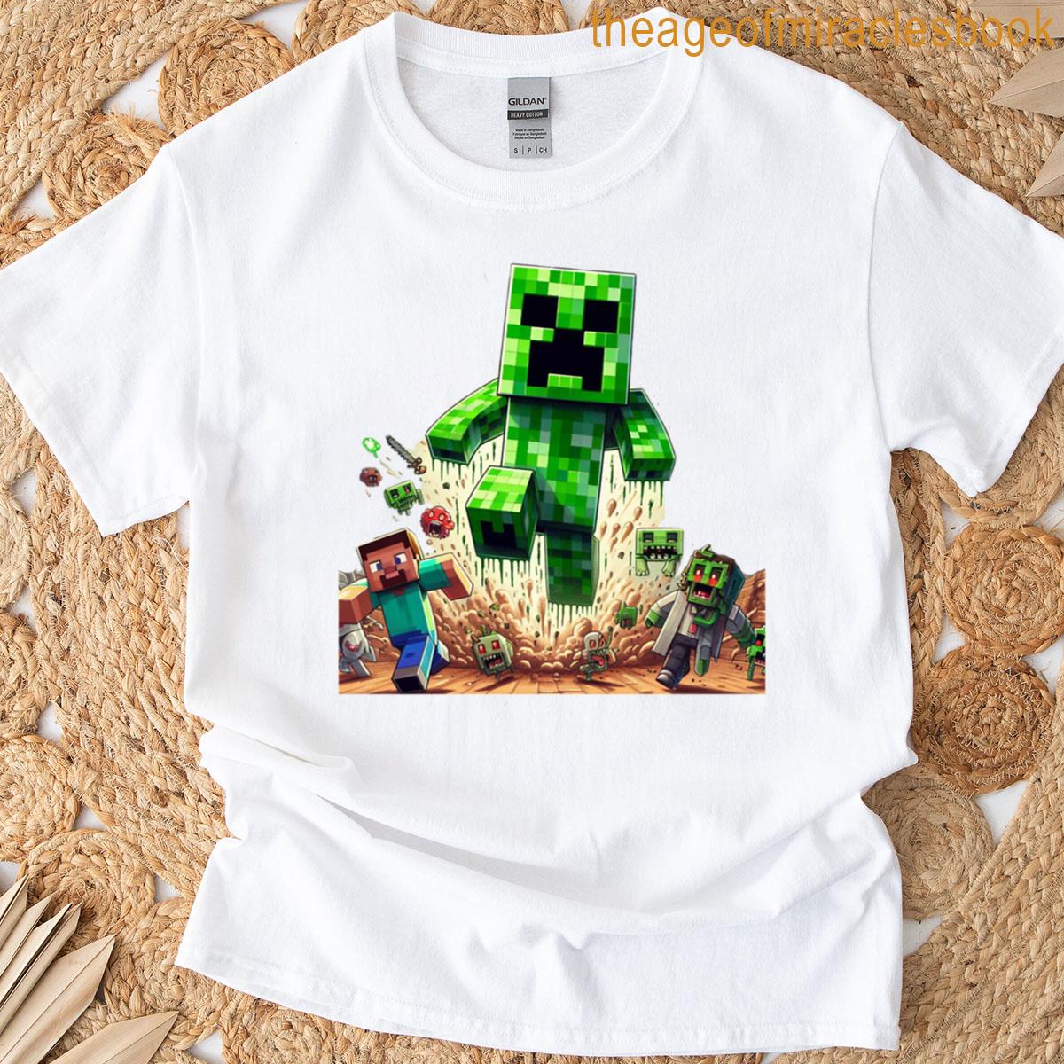 Big Creeper Minecraft T-shirt