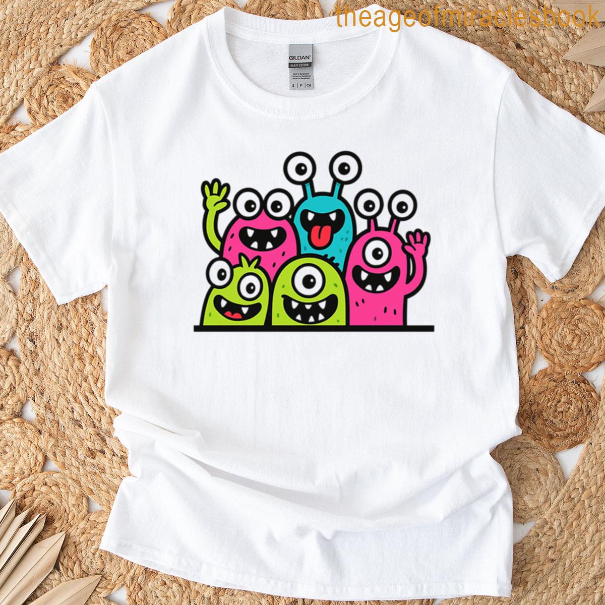 Cartoon Monsters T-shirt