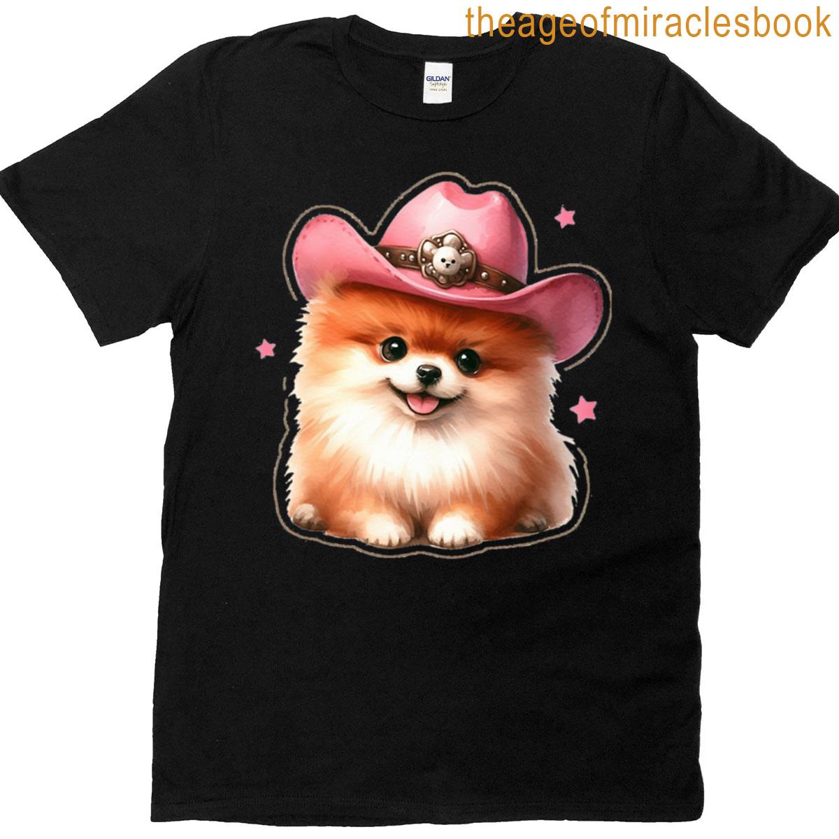 Cowboy Pomeranian T-shirt
