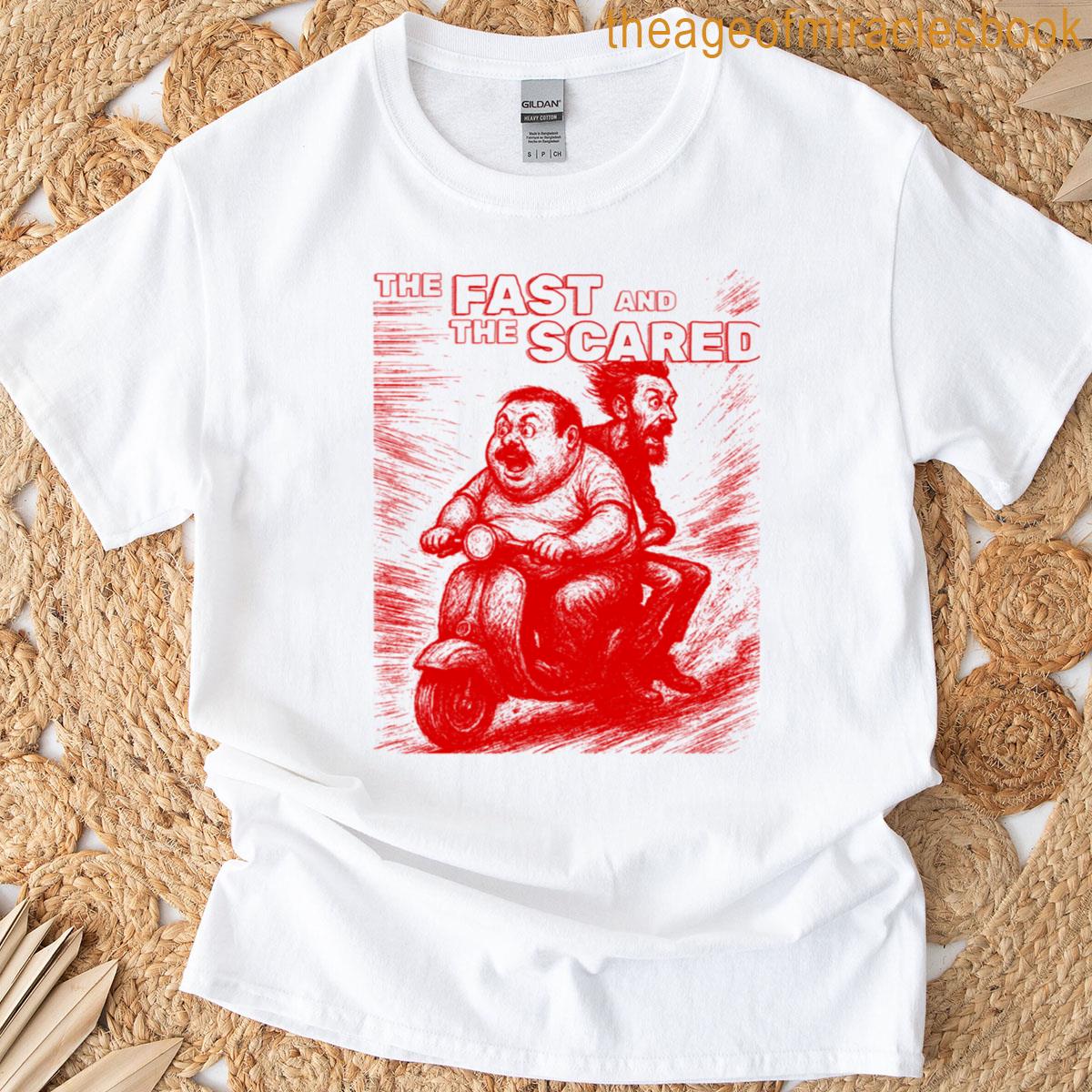 Fast And Scared Red T-shirt