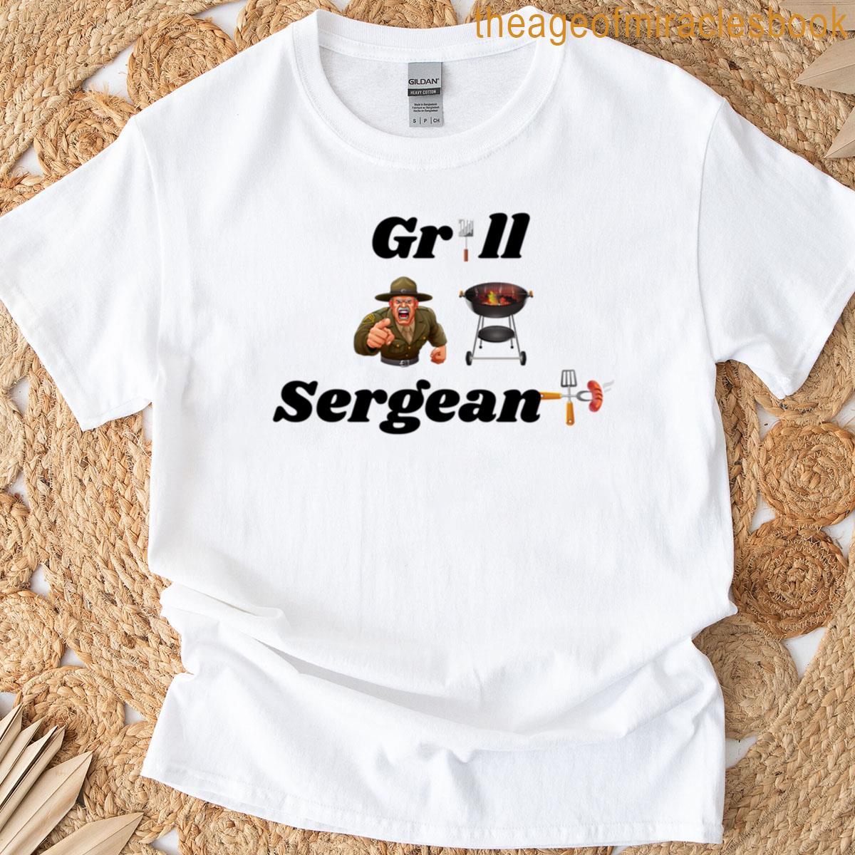 Grill Sergeant Bbq Duty Calls T-shirt