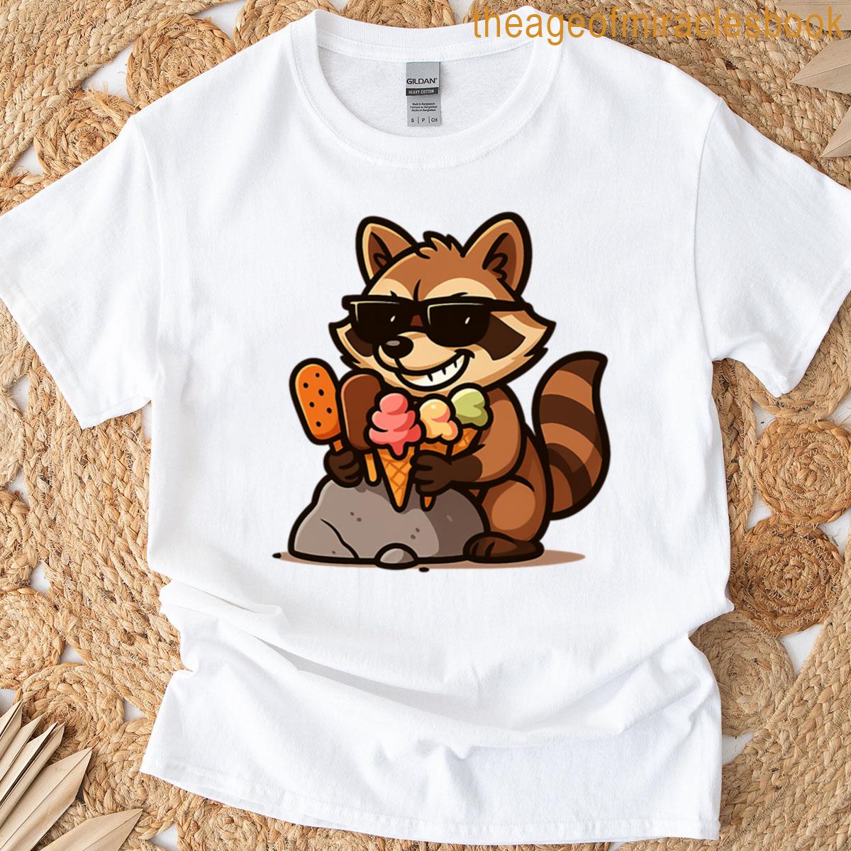 Ice-stealing Raccoon T-shirt