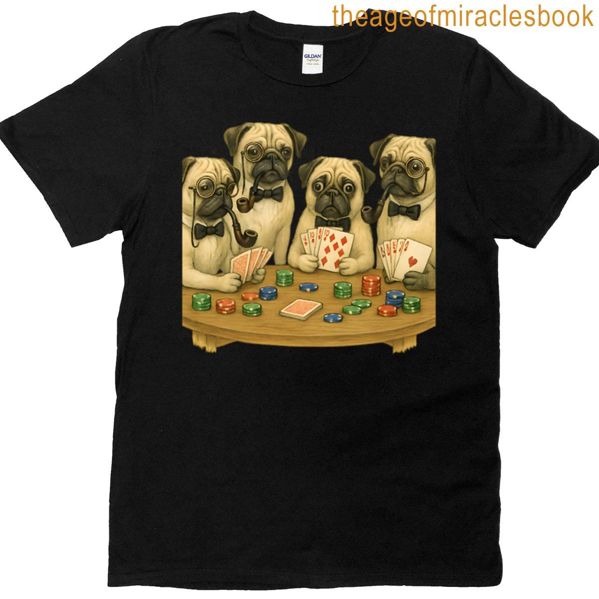 Pug Night Bluff Club T-shirt