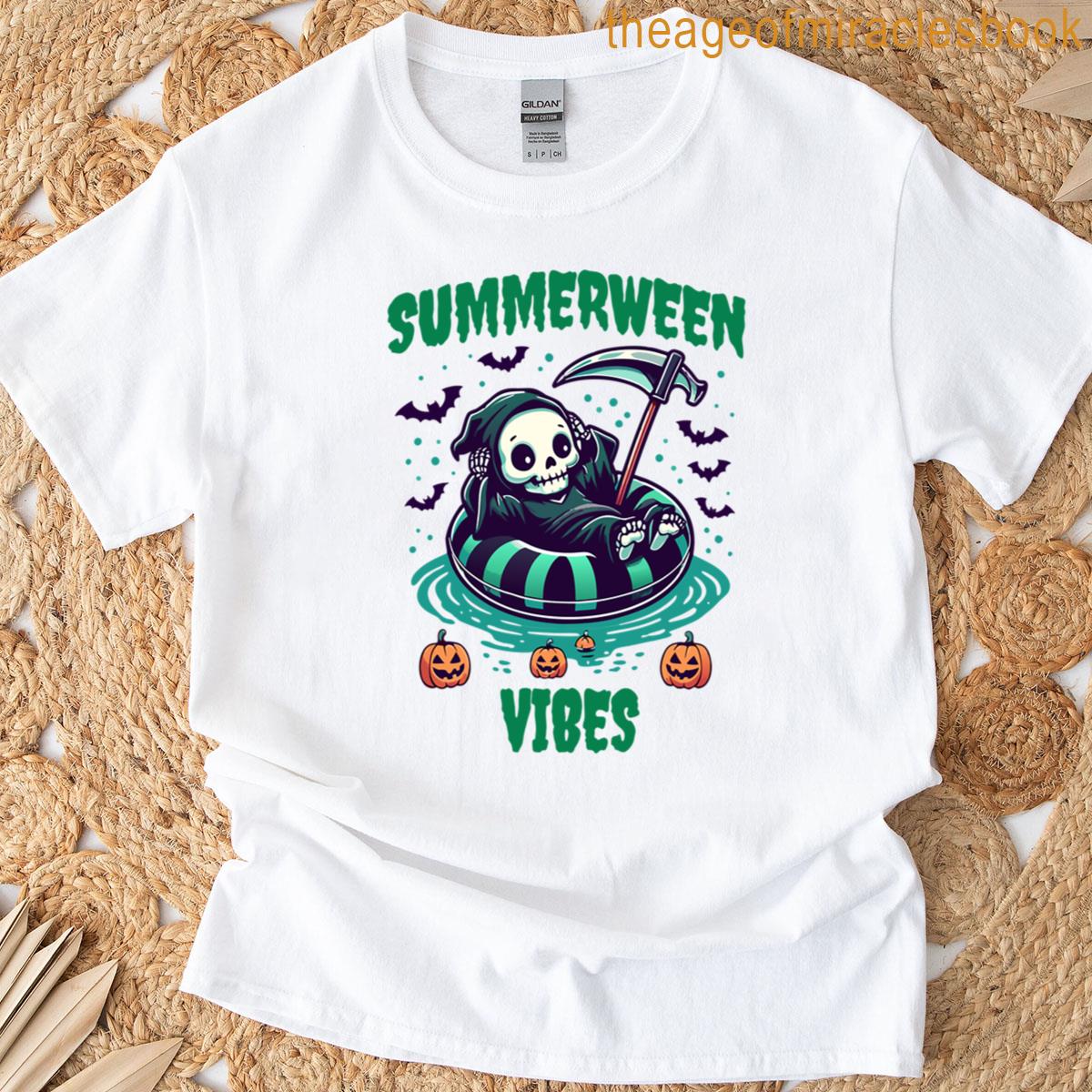 Summerween Vibes – Reaper Relaxed T-shirt