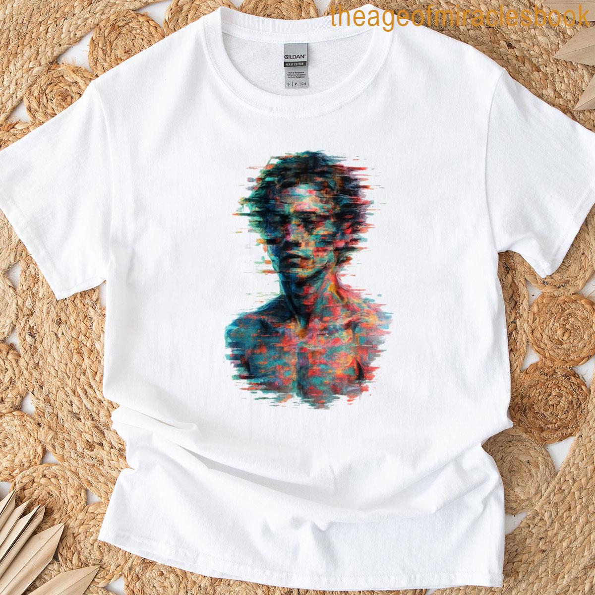 Abstract Portrait With Vibrant Colors T-shirt