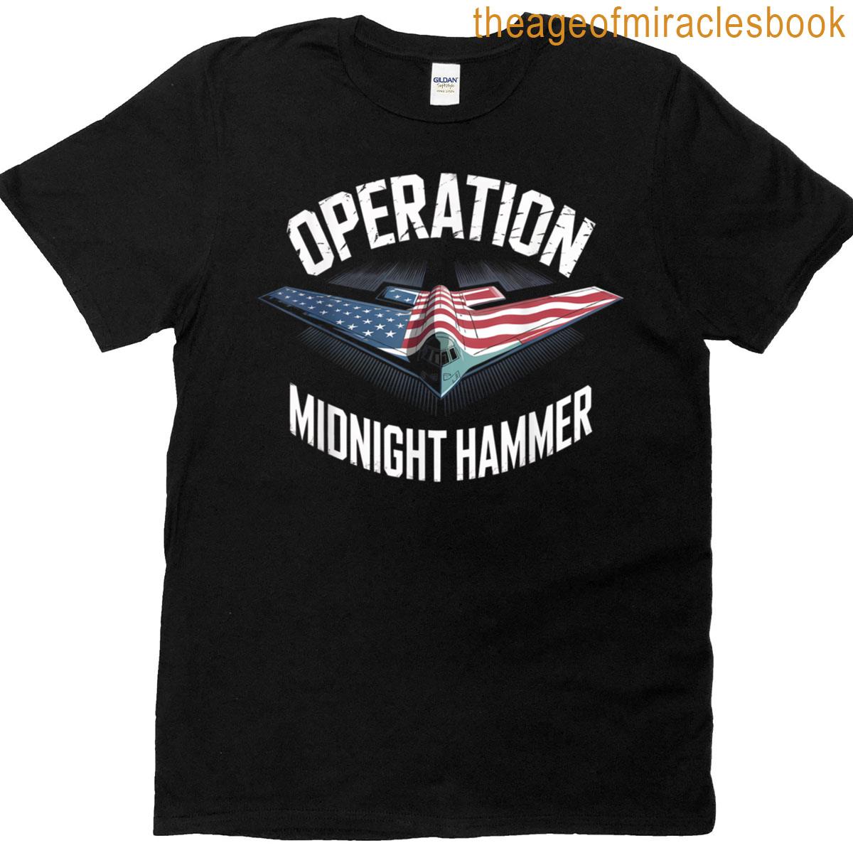 B2 Bomber War Hammer Operation Midnight Hammer T-shirt