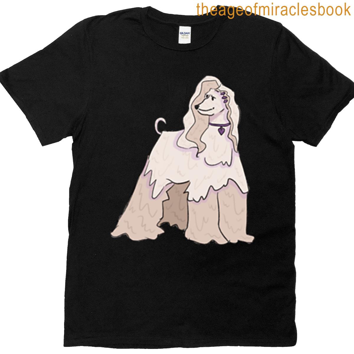 Chic Afghan Hound T-shirt