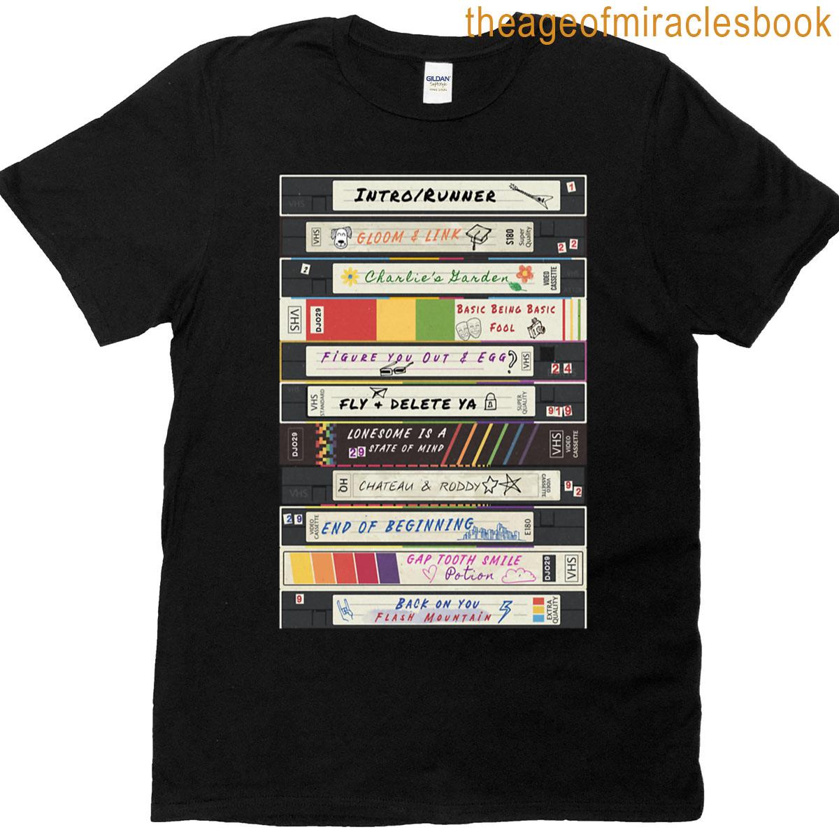 Djo Back On You Tour Setlist Vhs T-shirt
