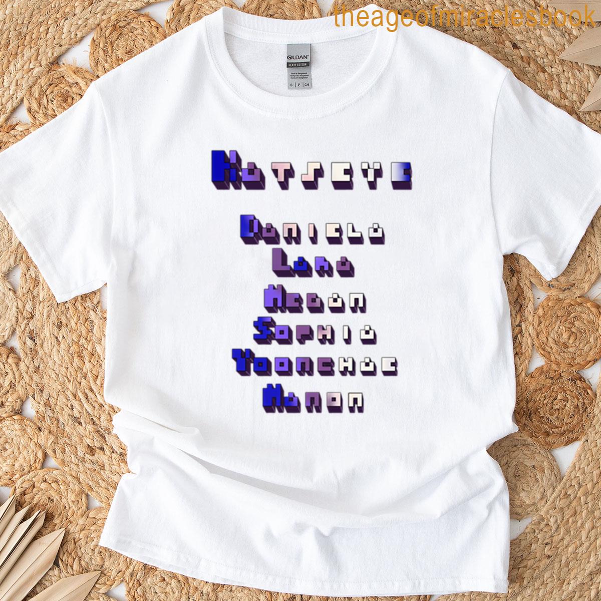 Katseye Name Pixelart T-shirt