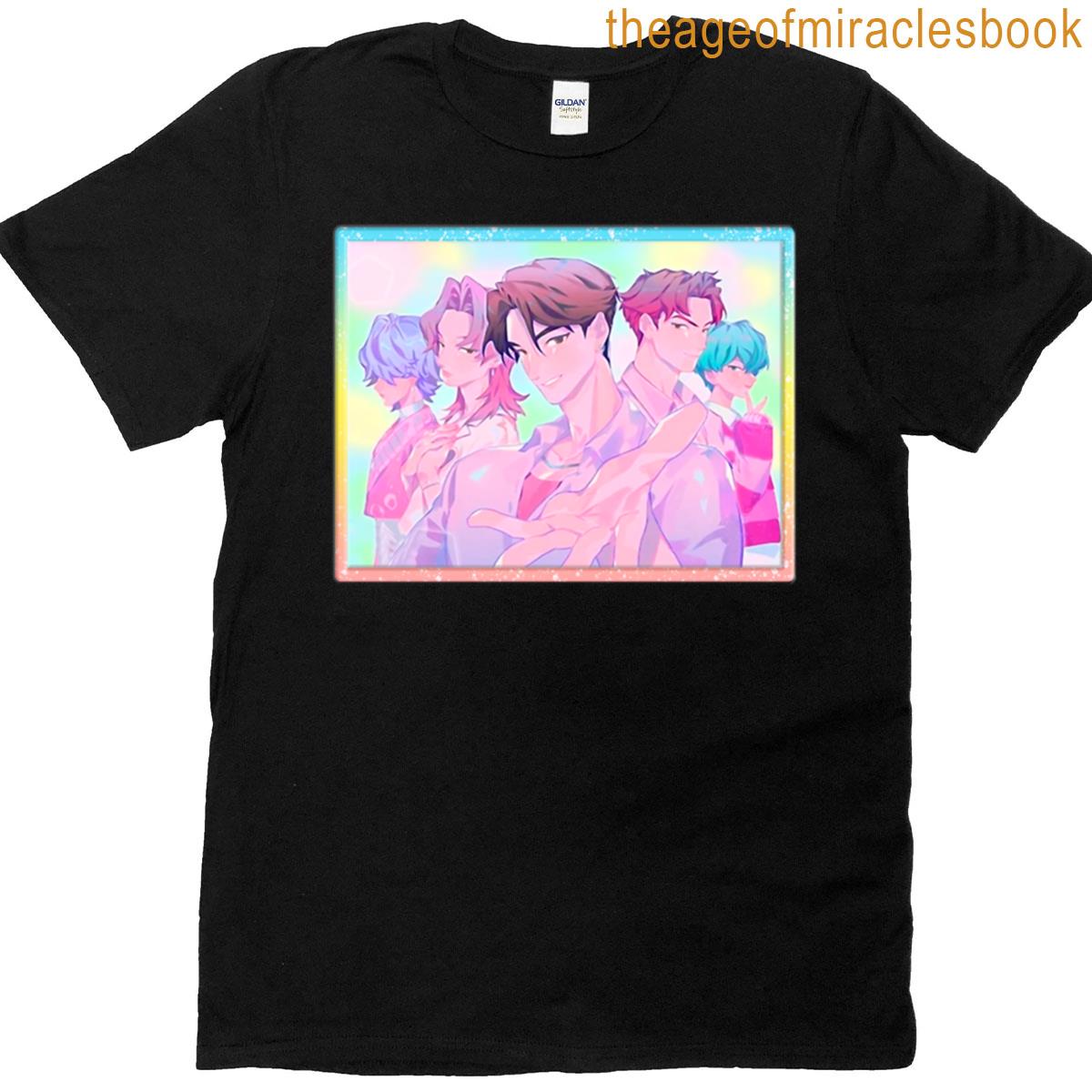 Male Idol Group T-shirt