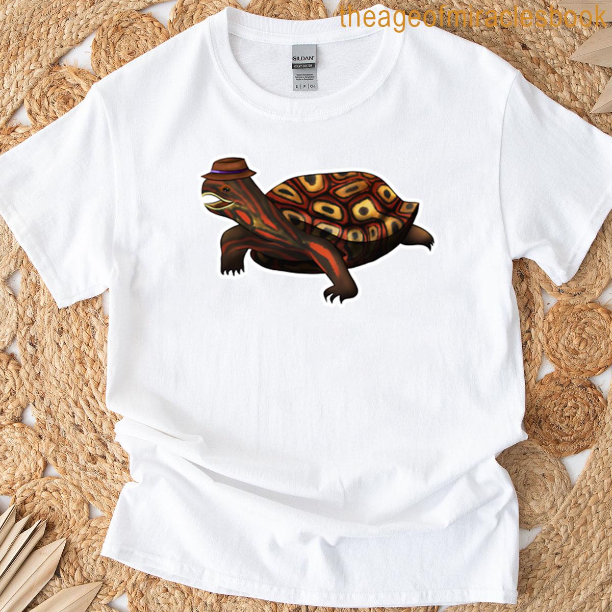 Painted Wood Turtle T-shirt