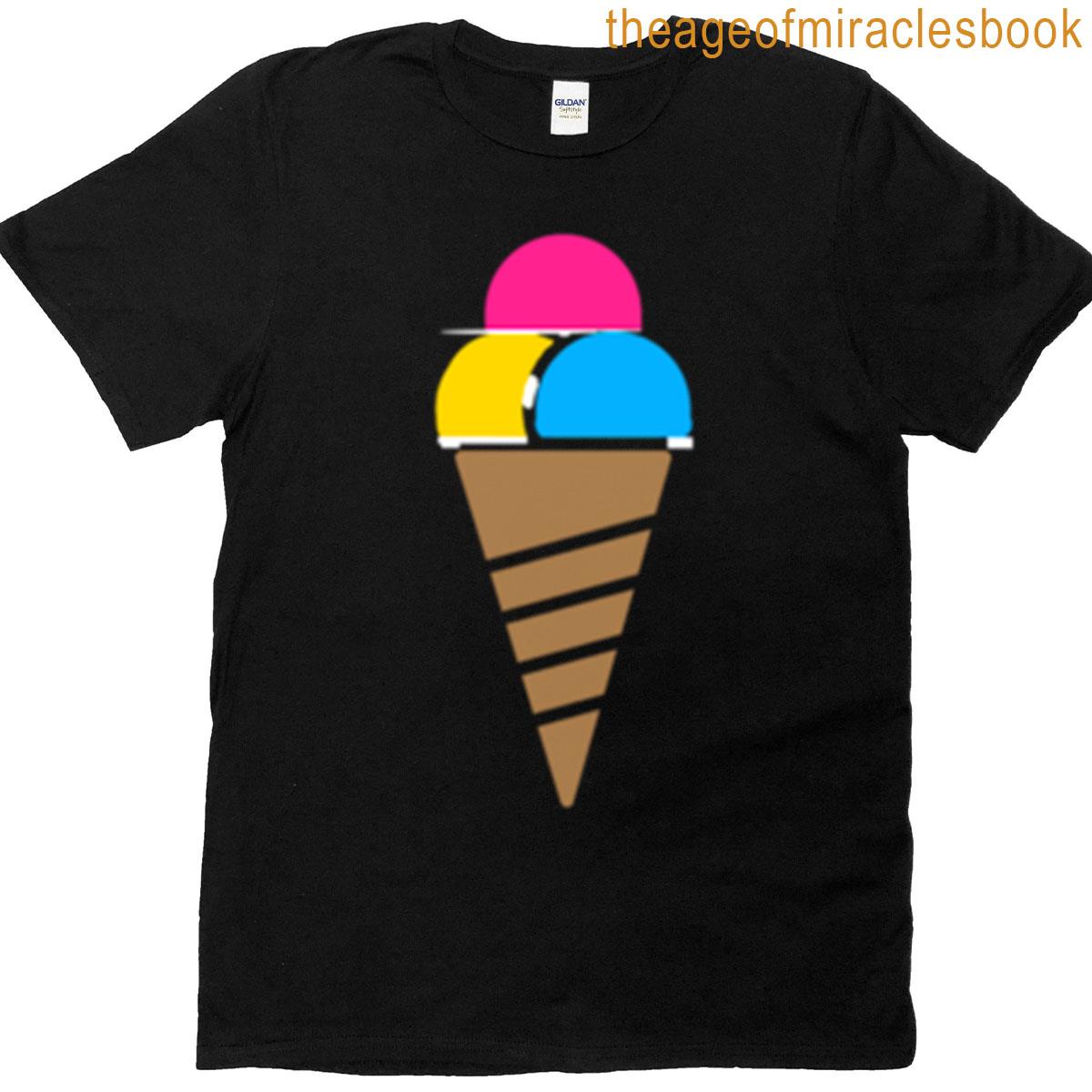 Pansexual Ice Cream T-shirt