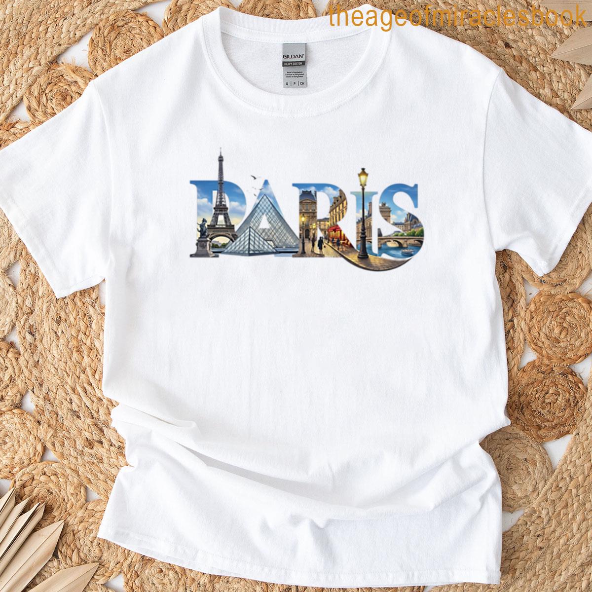 Paris Letters T-shirt
