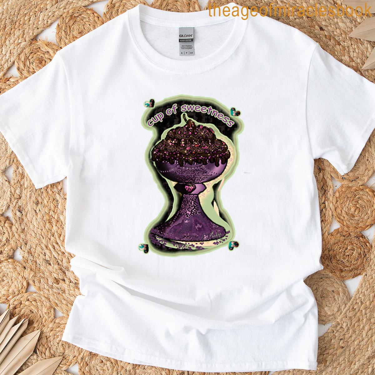 Pastel Black Sweetness Cup T-shirt
